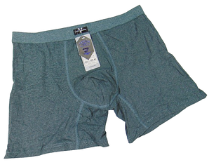 Труси боксерки подовжені в смужку XL зелені Amigo 3176