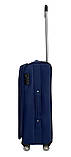 Валіза тканинна MADISSON 35703 середня 67 см синя 4 колеса, фото 3