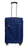 Валіза тканинна MADISSON 35703 середня 67 см синя 4 колеса, фото 2
