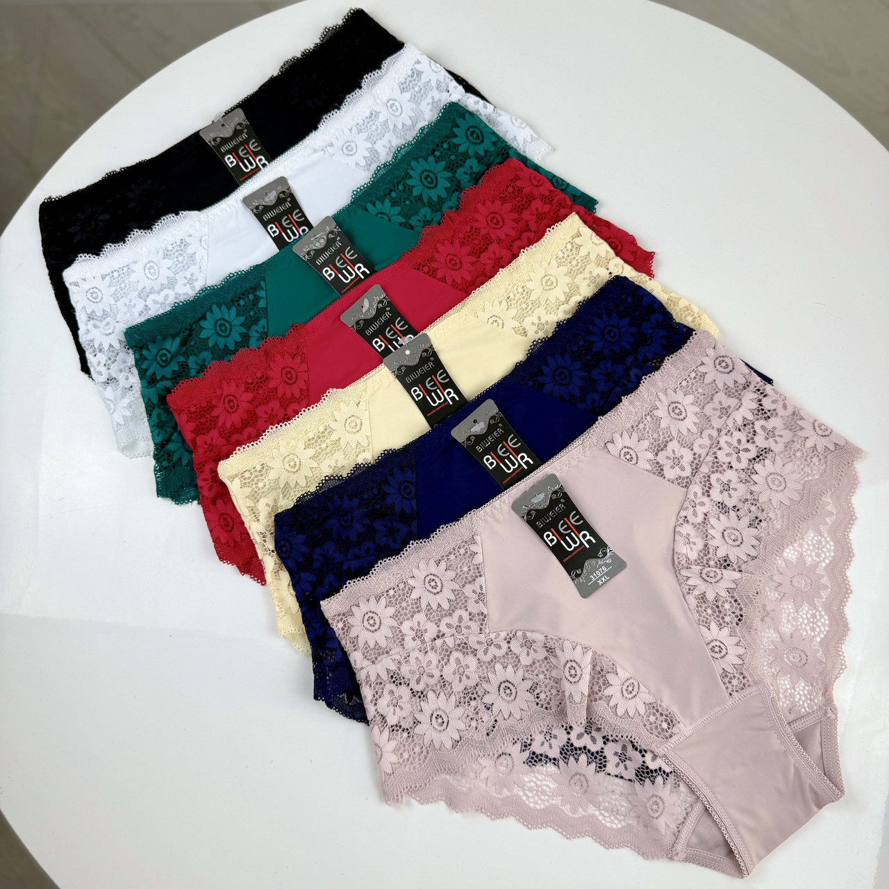 Жіночі ажурні трусики #31076 Biweier, фото 1