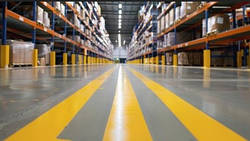 Яку фарбу використовувати для підлоги складу, виробничих приміщень
