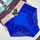 Жіночі ажурні трусики #871 Biweier, фото 3