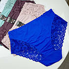 Жіночі ажурні трусики #871 Biweier, фото 4