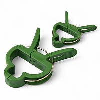 Затискач для кріплення рослин Agrario GC-910 2 розміри (кліпса 4,5 х 6 – 10 шт, 3 х 4 см - 10 шт)