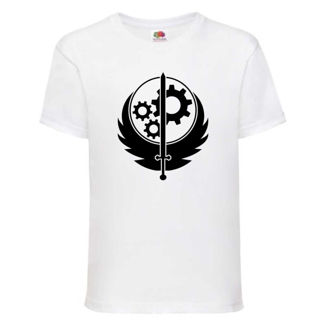 Футболка Фоллаут (Fallout 006), біла 104-116-128-140-152-164 розміри, фото 1