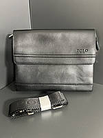 Чоловіча барсетка з екошкіри Polo гуртом/роздріб