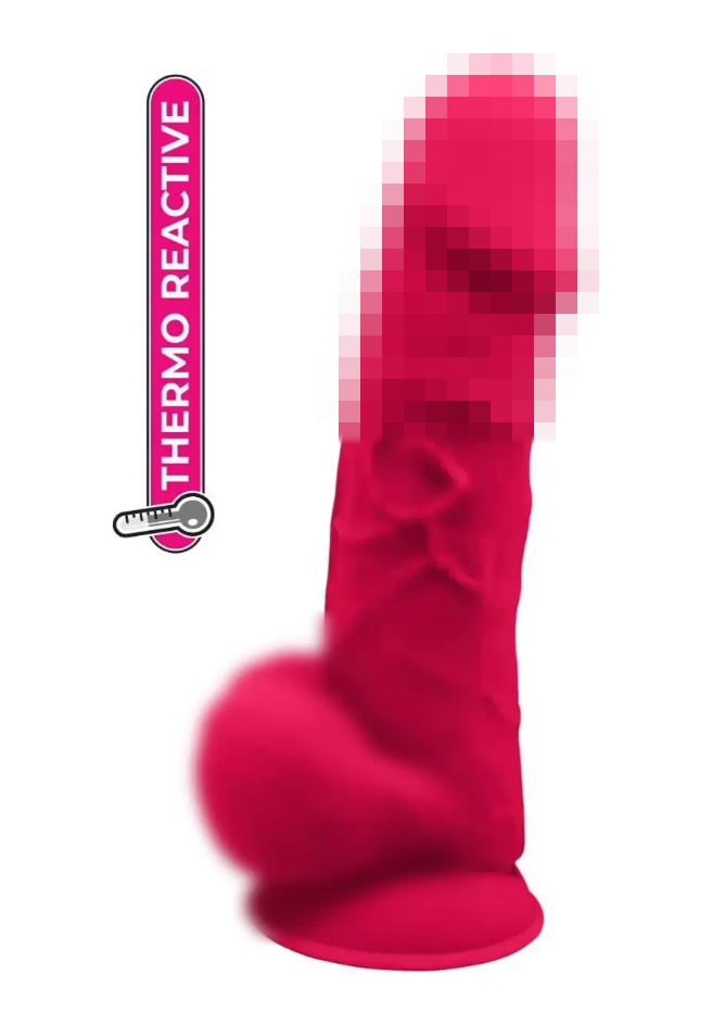 Фалоімітатор термоактивний Dreamtoys Real Love, 21,6х5 см., фото 1