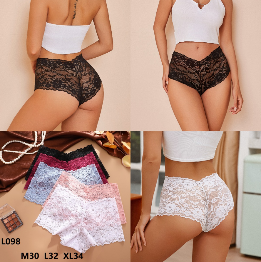 Мереживні шортики-хіпстери Finetoo