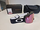 Гірськолижна маска Oakley Fall Line M (XM) Matte Black лінза Prizm HiPink Iridium + кейс, фото 3