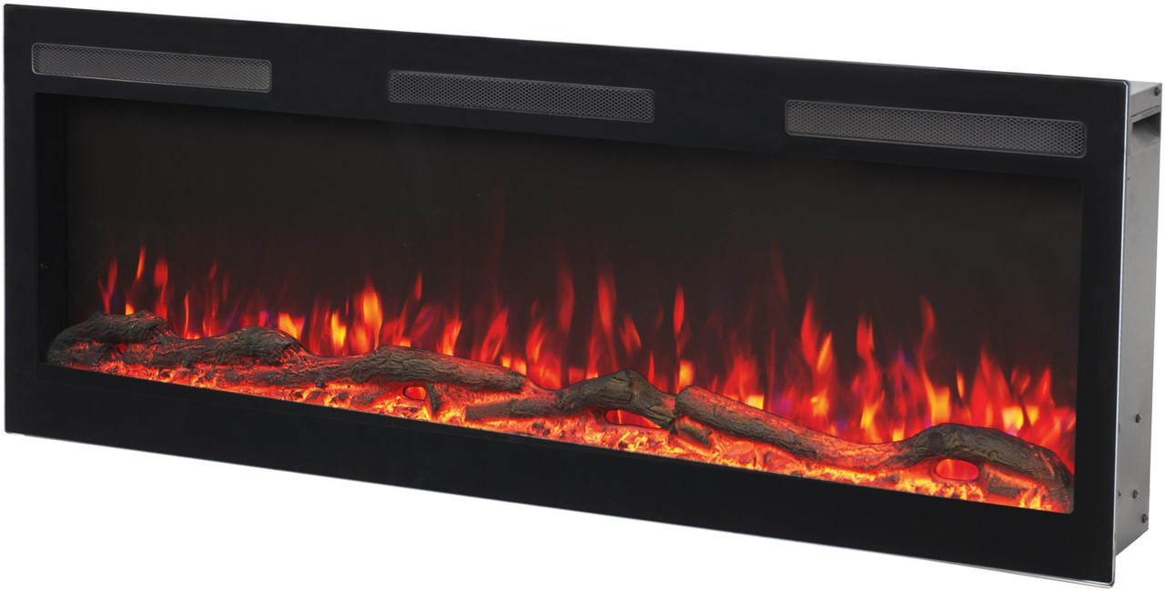 Електрокамін Aflamo Majestic PRO 107 см із LED-полум’ям і звуком тріску дров