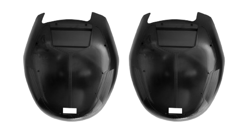 KS-16X/16XS; Зовнішні панелі корпусу.