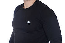 Лонгслів чоловічий Calvin Klein чорний, фото 5