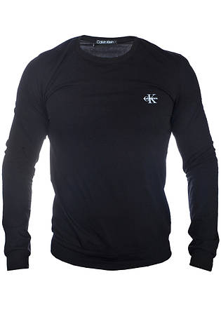 Лонгслів чоловічий Calvin Klein чорний, фото 1