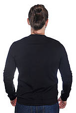 Лонгслів чоловічий Calvin Klein чорний, фото 4