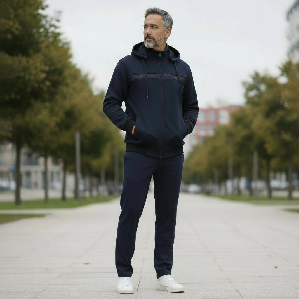 Спортивний костюм Piyera 5207 LACIVERT 65% бавовна 35% поліестер 3XL(Р), фото 1