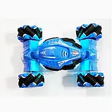 Машинка-перевертень Stunt Car YL-51, керування рукою, керування жестами та звичайним пультом Синій, фото 7