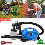 Фарборозпилювач Професійний Paint Zoom (Пейнт зум), фарбопульт електричний, розпилювач фарби, фото 7