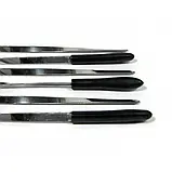 Електрошашколичниця шашличниця електромангал на 6 шампурів із неіржавкої сталі Crownberg CB-7416 Grey 1000W, фото 6