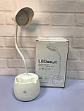 Портативна Компактна яскрава без дротова настільна лампа із сенсорним керуванням. Найкраща ціна!, фото 3