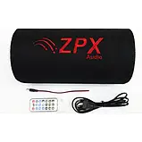 Активний Сабвуфер в Автомобіль Бочка ZPX Audio ZX-10Sub 1000w+Bluetooth Колонка в Машину, фото 2