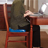 Ортопедична подушка для розвантаження хребта Egg Sitter ⁇ гелева подушка сидіння, фото 5