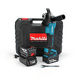 Акумуляторна болгарка з насадкою пила (2в1) DGA504 в Кейсі з пилкою 11.5 дюйма, фото 2