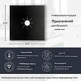 Жиронепроникний папір чорний  ⁇  Тефлонова накладка на газову плиту  ⁇  Захисний папір для плити, фото 9