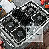 Жиронепроникний папір чорний  ⁇  Тефлонова накладка на газову плиту  ⁇  Захисний папір для плити, фото 10