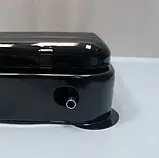 Побутова газова плита на 4 конфорки з кришкою Rainberg RB-2227 Чорний, настільна плита для газу, фото 3