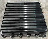 Побутова газова плита на 4 конфорки з кришкою Rainberg RB-2227 Чорний, настільна плита для газу, фото 9