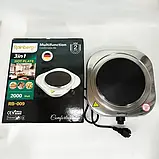 Електроплита побутова електрична Rainberg RB-009 Переносна, фото 9