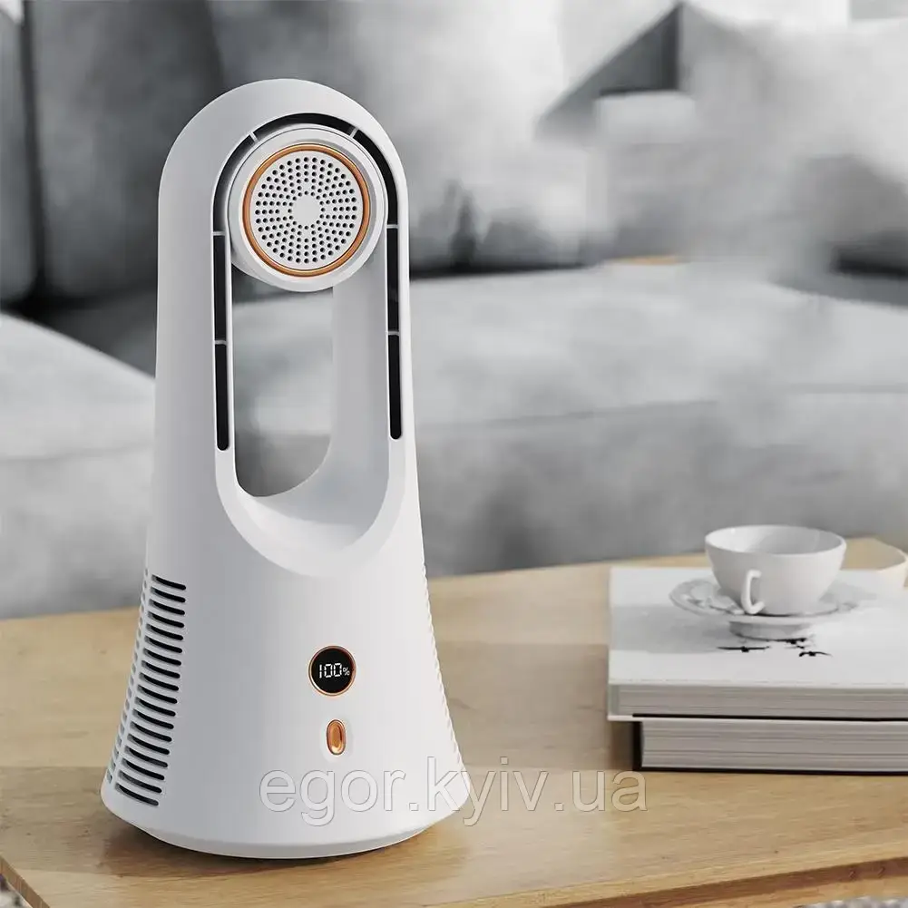 Вентилятор мінікондиціонер настільний з акумулятором AND LY-623, фото 1