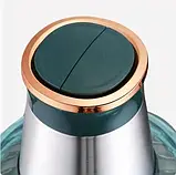 Електричний подрібнювач 2 л 4 леза з неіржавкої сталі Rainberg RB-2201 1300 Watt, фото 3