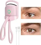 Акумуляторні щипці для завивання вій з USB Eye lashes machine, фото 3