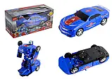 Трансформер-робот машина зі звуковим супроводом від батарейок АА SPORTS CAR JS004, фото 4