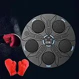 Настінний тренажер для боксу, музична боксерська груша з рукавичками INTELLIGENT BOXING MACHINE, фото 5