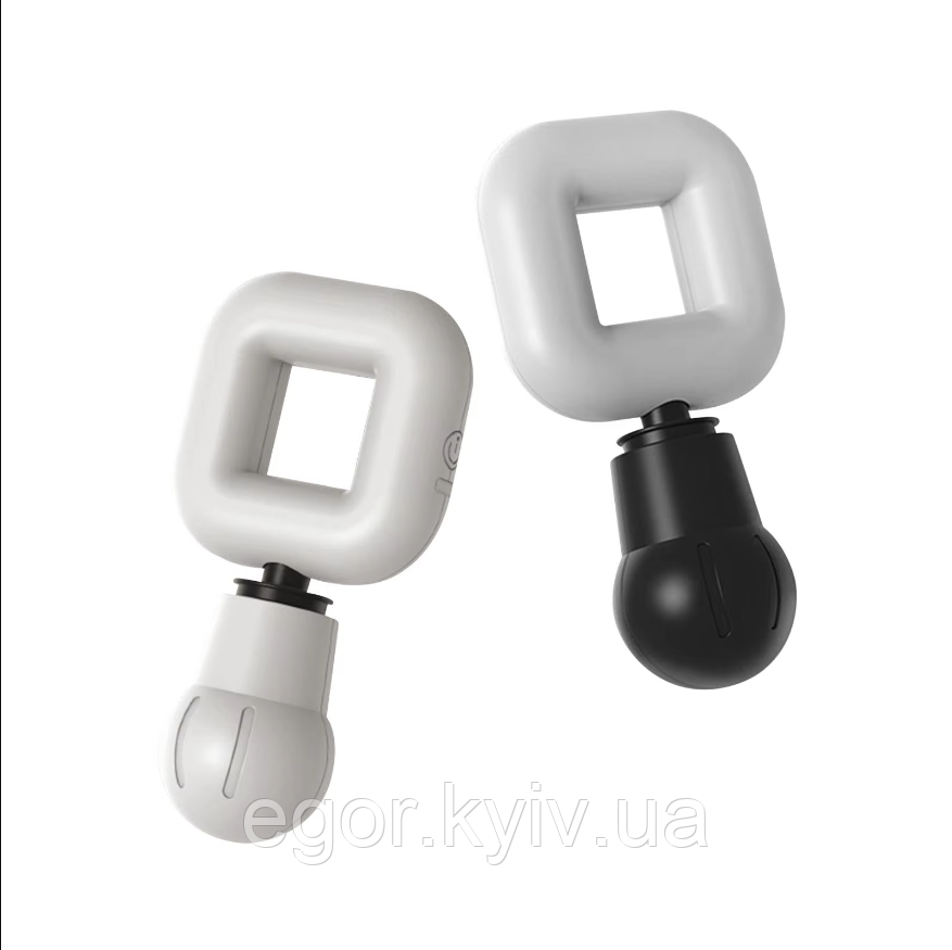 Мініфасціальний пістолет масажер ручний із 3 режимами вібрації USB-заряджання, фото 1