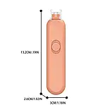 Кусачки для нігтів із підсвіткою для дітей, що обертається на 360 градусів пилка для нігтів, фото 2