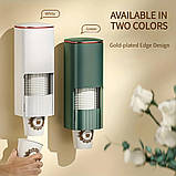 Диспенсер для одноразових паперових скляночок Зелений, фото 5