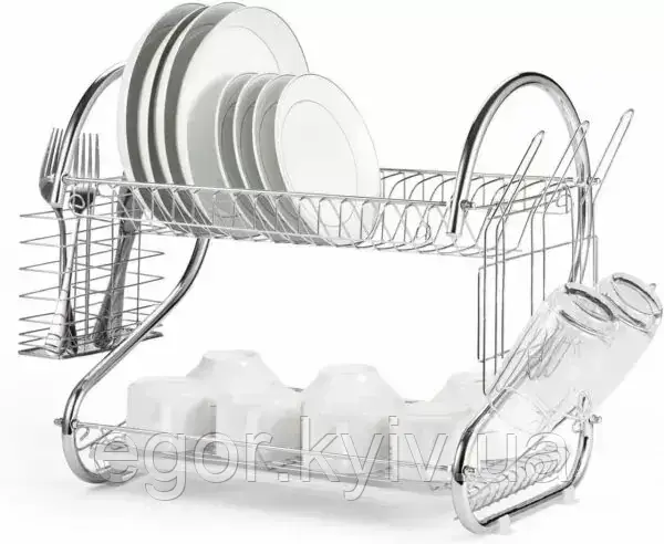 Органайзер для сушіння посуду та кухонних приладів Wet Dish Organiser 8051S ART-0448, фото 1