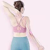 Еспандер для фітнесу FITNESS тренувань зі схуднення спорту йоги, вісімка, для чоловіків жінок, фото 3