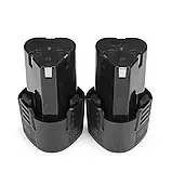 Кутова шліфувальна машина БОЛГАРКА Meterk, акумуляторна в кейсі 19500 об./хв, 500 Вт, 1200 мА·год, фото 7