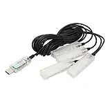 Автомобільна RGB-підсвітка салону з підтримкою програми 4 шт USB, фото 5