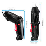 Електрична викрутка зі зміною кута нахилу LY-83 дриль шурупокрут, фото 3