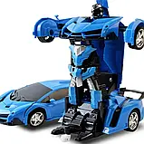 Машинка-трансформер із пультом Lamborgini/ Машина трансформер акумуляторна на радіокеруванні, фото 2