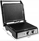 Електрогриль контактний складаний притискний Zepline ZP-086 3500 Вт, фото 2