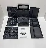 Вафельниця 7в1 2200 Вт Zepline ZP-811 Мультимейкер зі знімними пластинами, фото 4