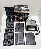 Вафельниця 7в1 2200 Вт Zepline ZP-811 Мультимейкер зі знімними пластинами, фото 7