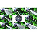 Шланг для поливання 45 метрів X-hose, садовий поливальний шланг 45 м, шланг-гармошка для поливання, фото 8