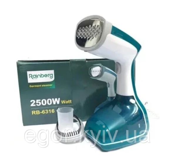 Вертикальний ручний парогенератор, відпарювач для одягу Rainberg RB-6316, фото 1
